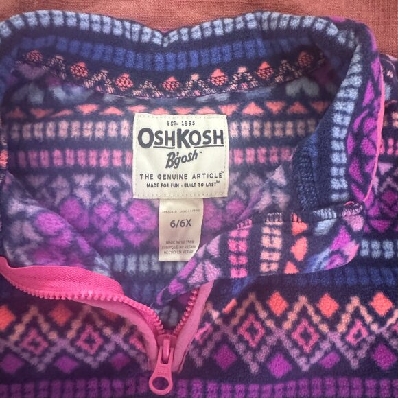 OshKosh Girls Fleece Pullover - Picture 2 of 6